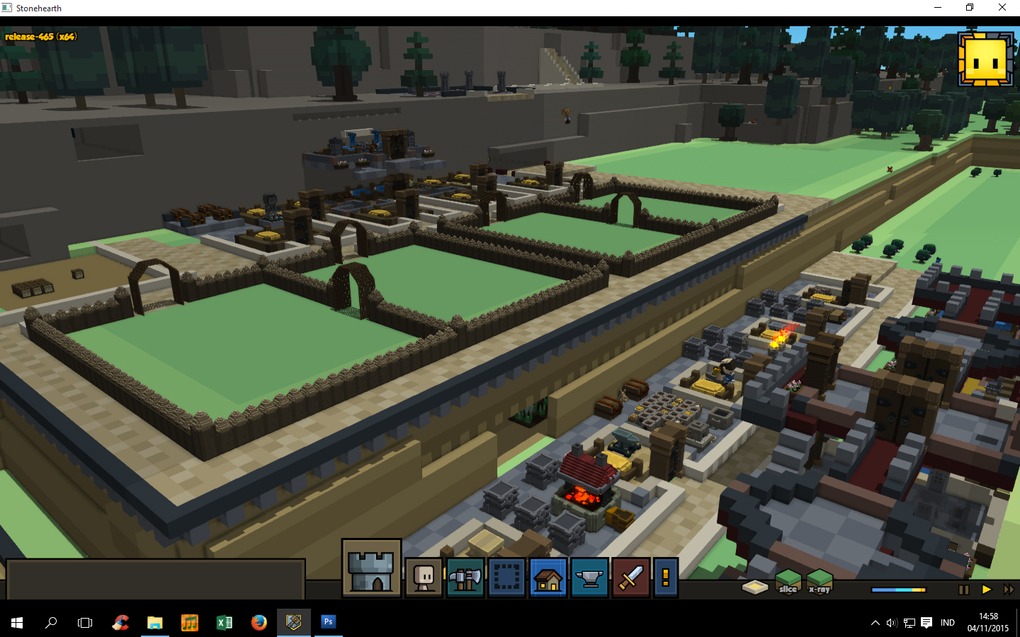 Stonehearth как строить дом