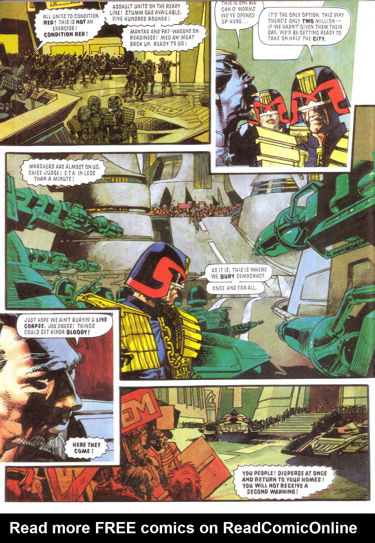 Read online Judge Dredd [Collections - Hamlyn | Mandarin] comic -  Issue # TPB Justice One - 76
