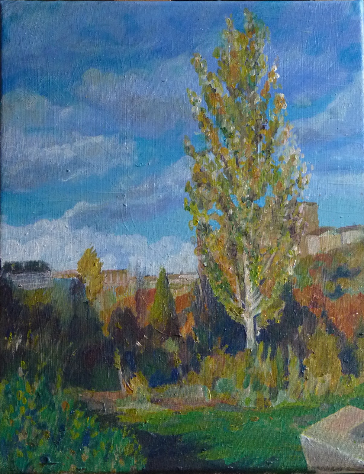 Pintando en cualquier parte: Técnica de pintura. Pintar árboles con ...