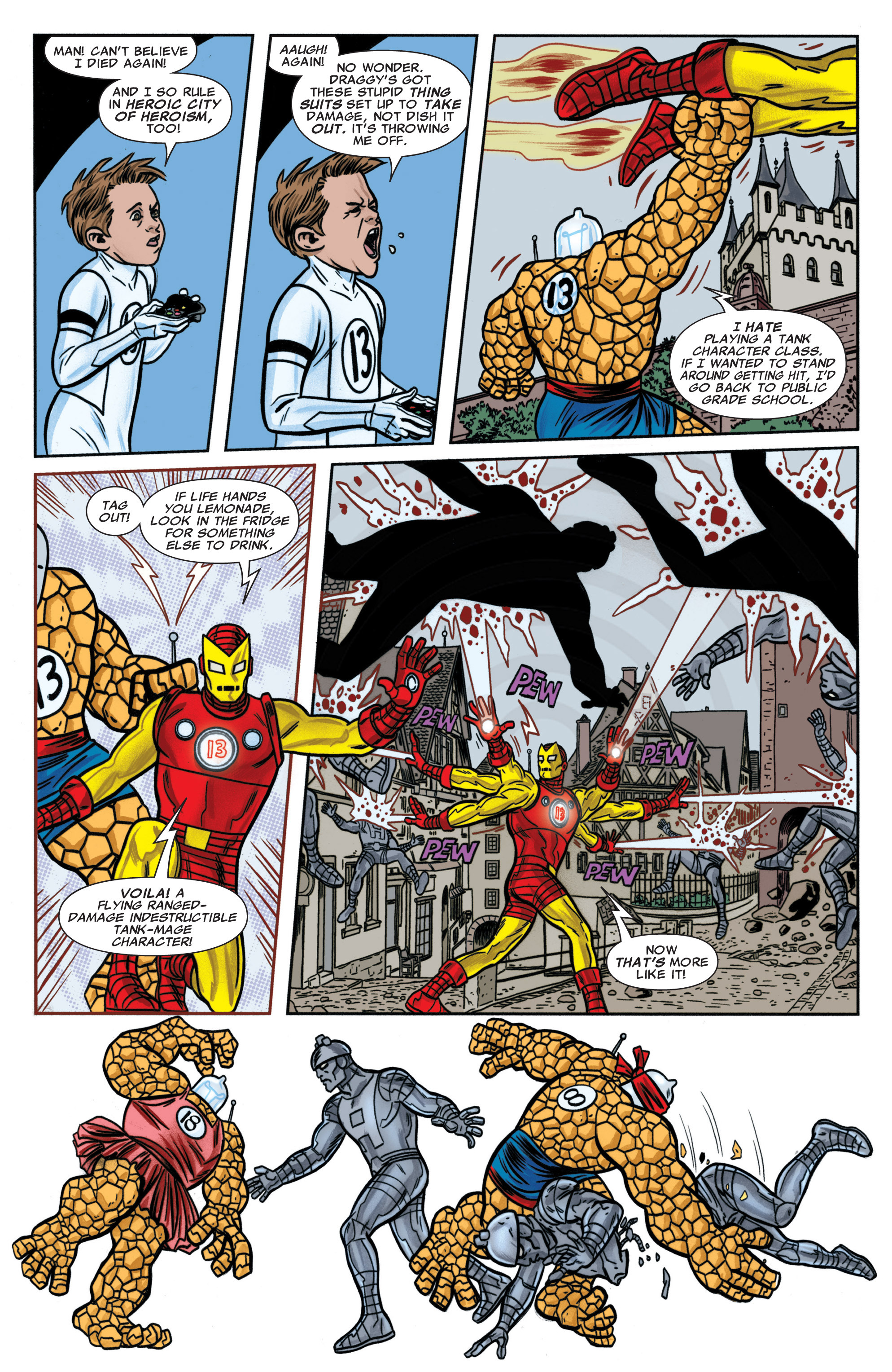 Read online FF (2013) comic -  Issue #15 - 11