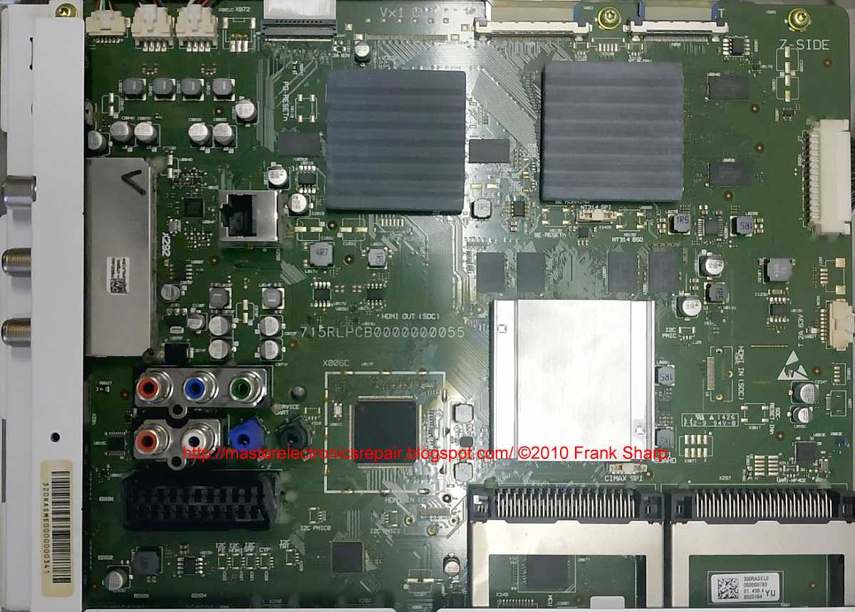 Master Electronics Repair ! REPAIR / SERVICING TV PHILIPS 55PFS8109