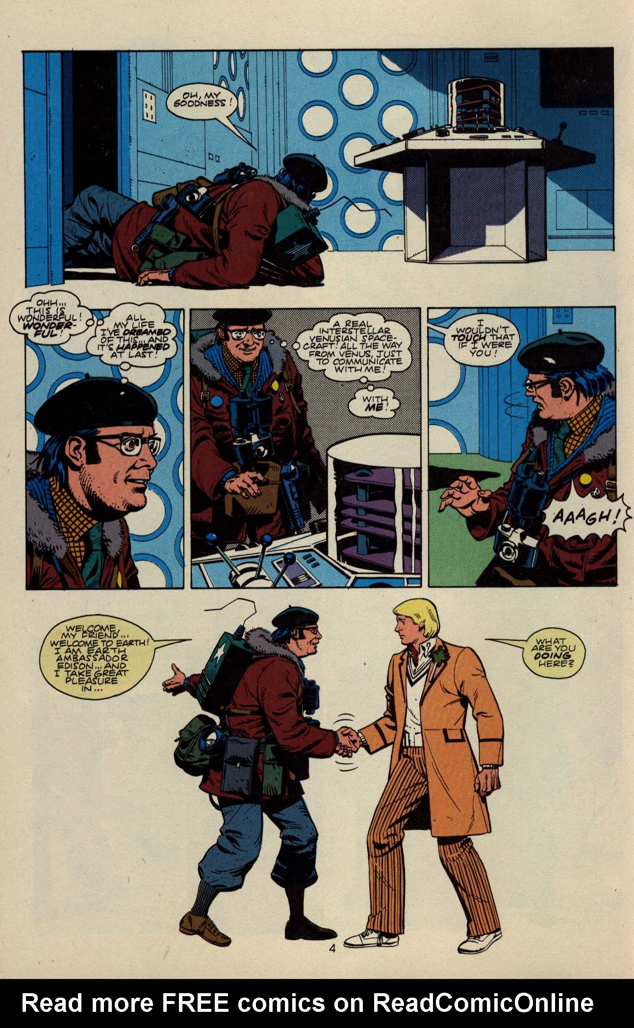 Read online Doctor Who (1984) comic -  Issue #19 - 6