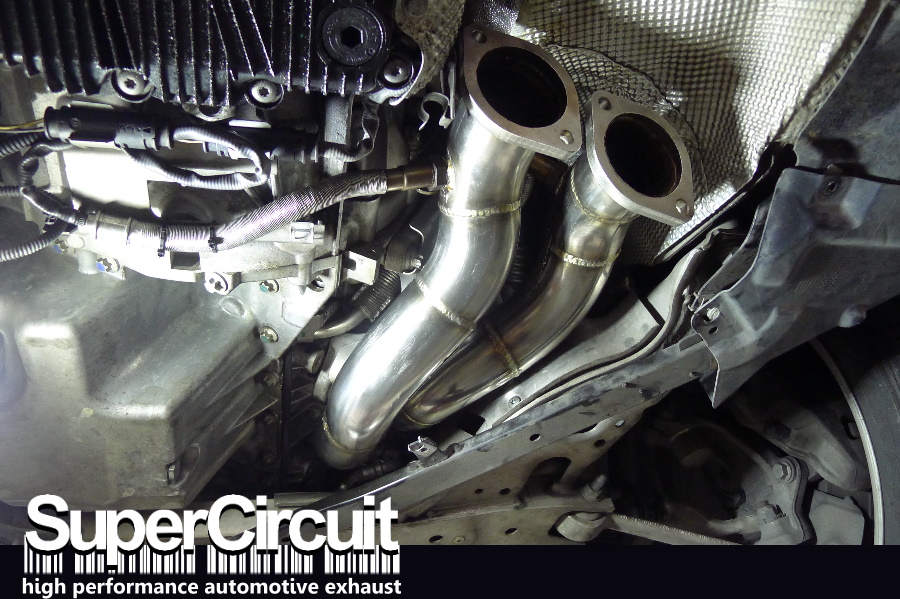 SUPERCIRCUIT Exhaust Pro Shop BMW 335i Coupé E92 Downpipes