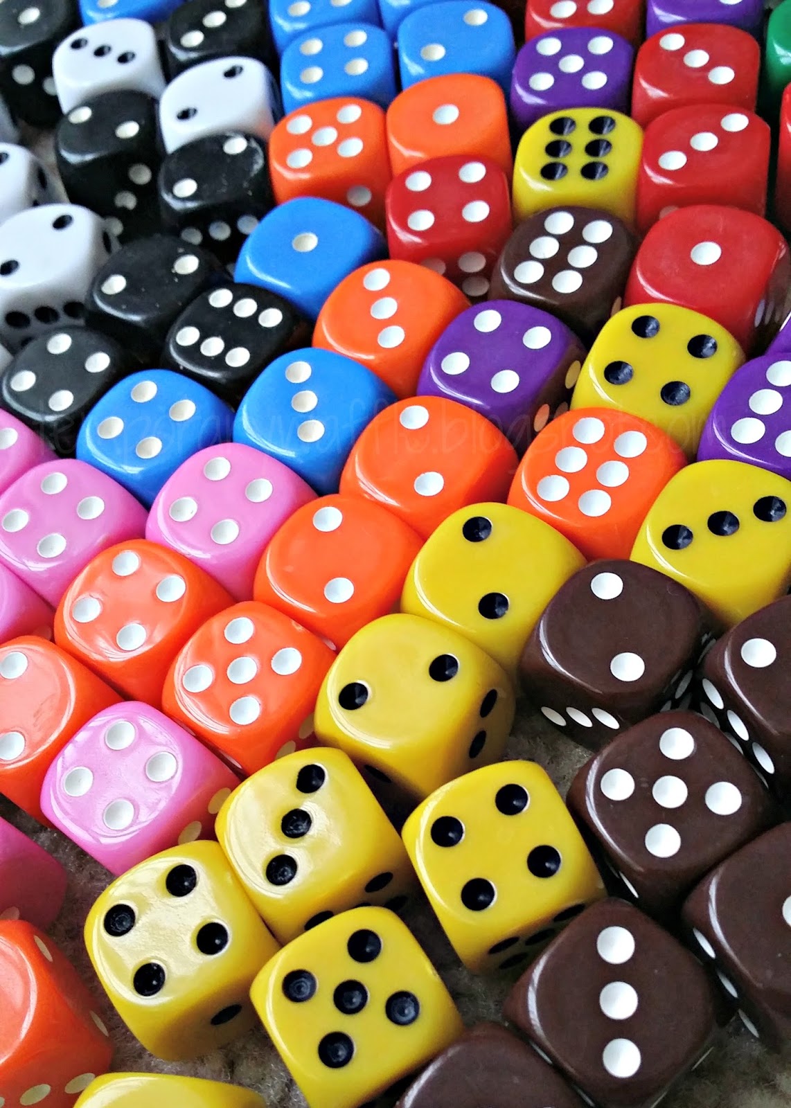 Temporary Waffle Fun With The 100 Dice Party Pack by Family Glue