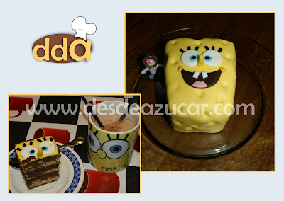 chocolate, tarta bob esponja, tarta fondant, tarta fondant Sevilla, tarta, bob esponja,