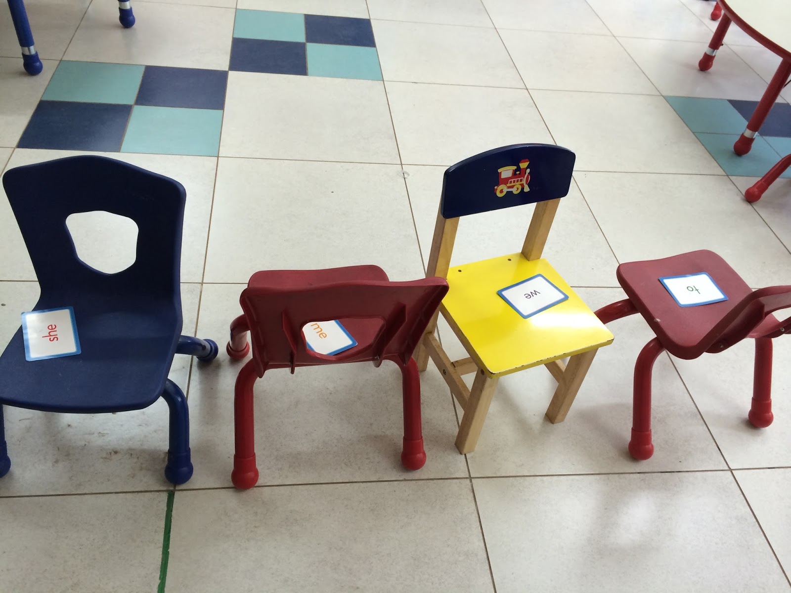 Spoonfuls of Kindergarten Sight Word Musical Chair Game!