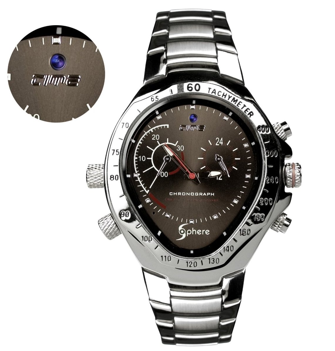 Spy Watch Camera with 720p HD Video Recording Capability | Spicytec.com Gadget Shop