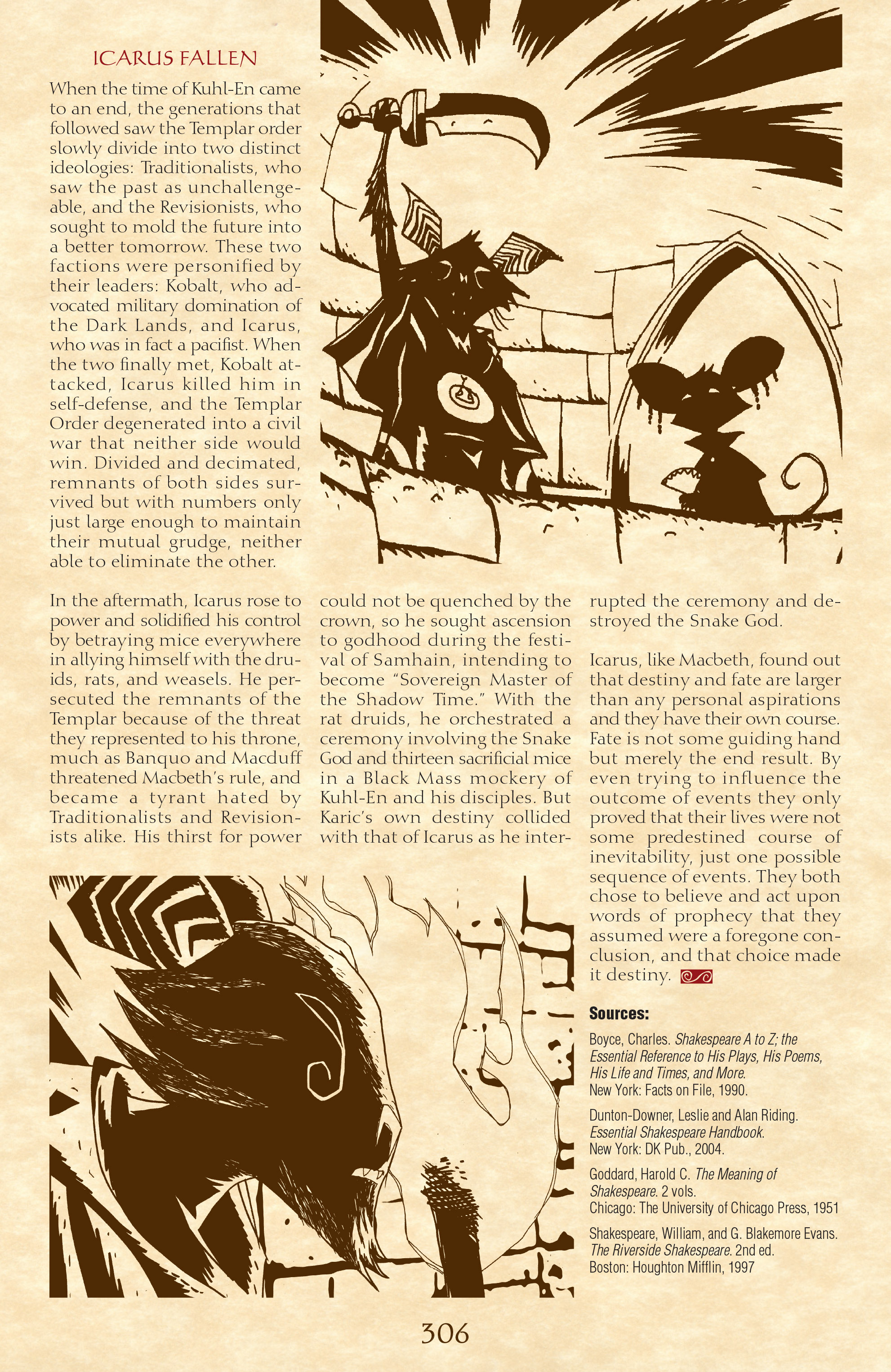 Read online The Mice Templar Volume 3: A Midwinter Night's Dream comic -  Issue # _TPB - 285