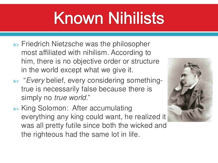 English Literature What is Nihilism? History and Profile of Nihilism
