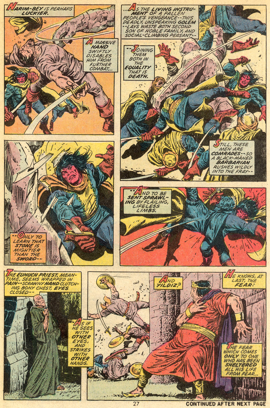 Read online Conan the Barbarian (1970) comic -  Issue #36 - 16