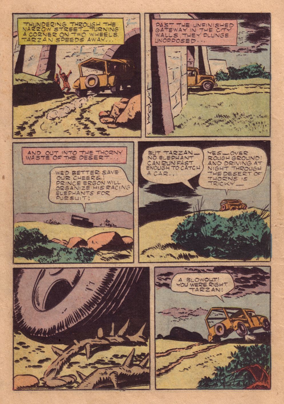 Read online Tarzan (1948) comic -  Issue #40 - 22