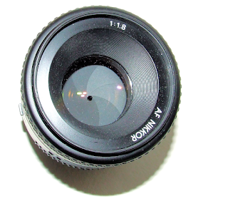 normaal objectief Nikon voor 35 mm of full frame digitaal