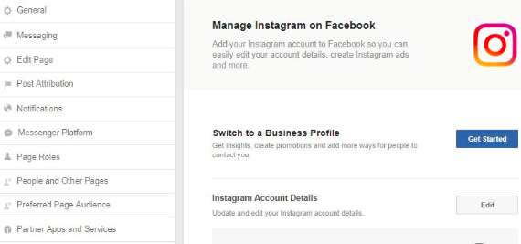 How To Connect Facebook Page To Instagram
