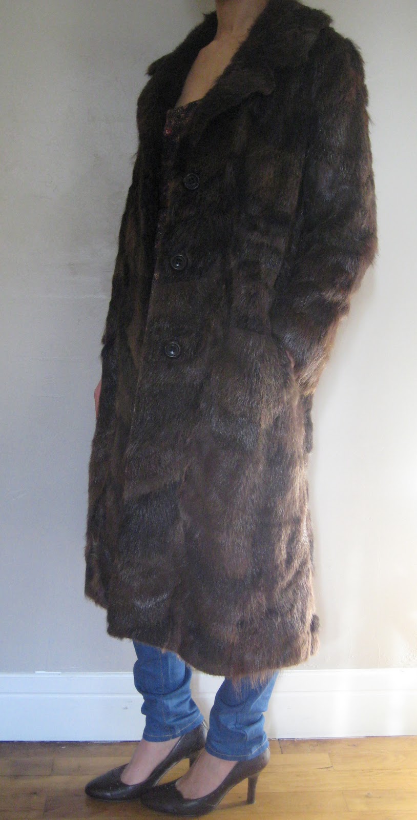 CLOZ SWEET CLOZ: Manteau fourrure VINTAGE