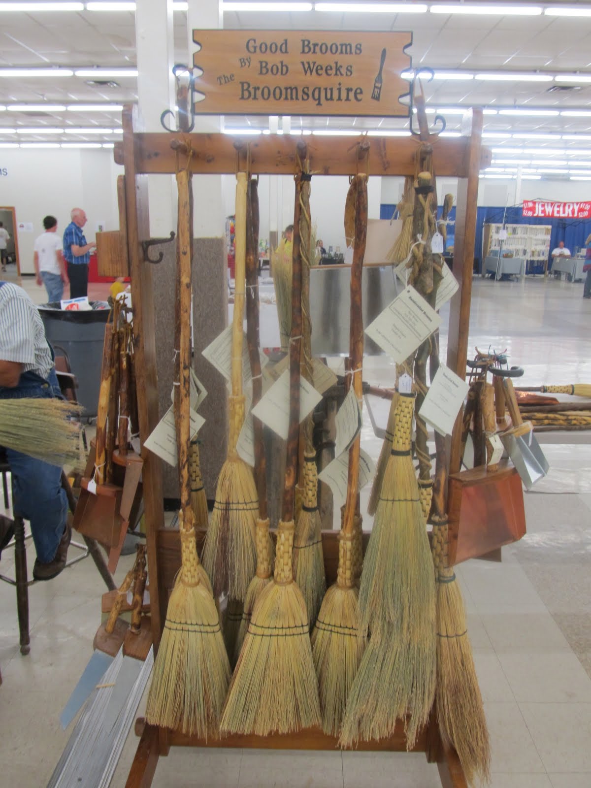 PrunePicker Broom making the old fashioned way.