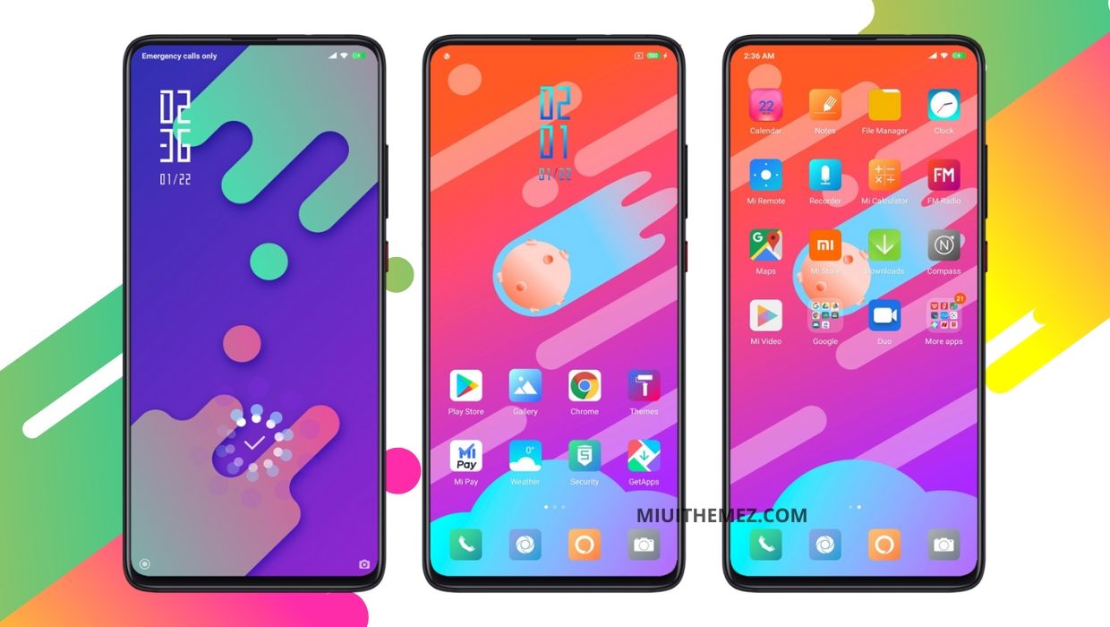 Cool Color V11 - The Most Amazing Colorful MIUI Theme