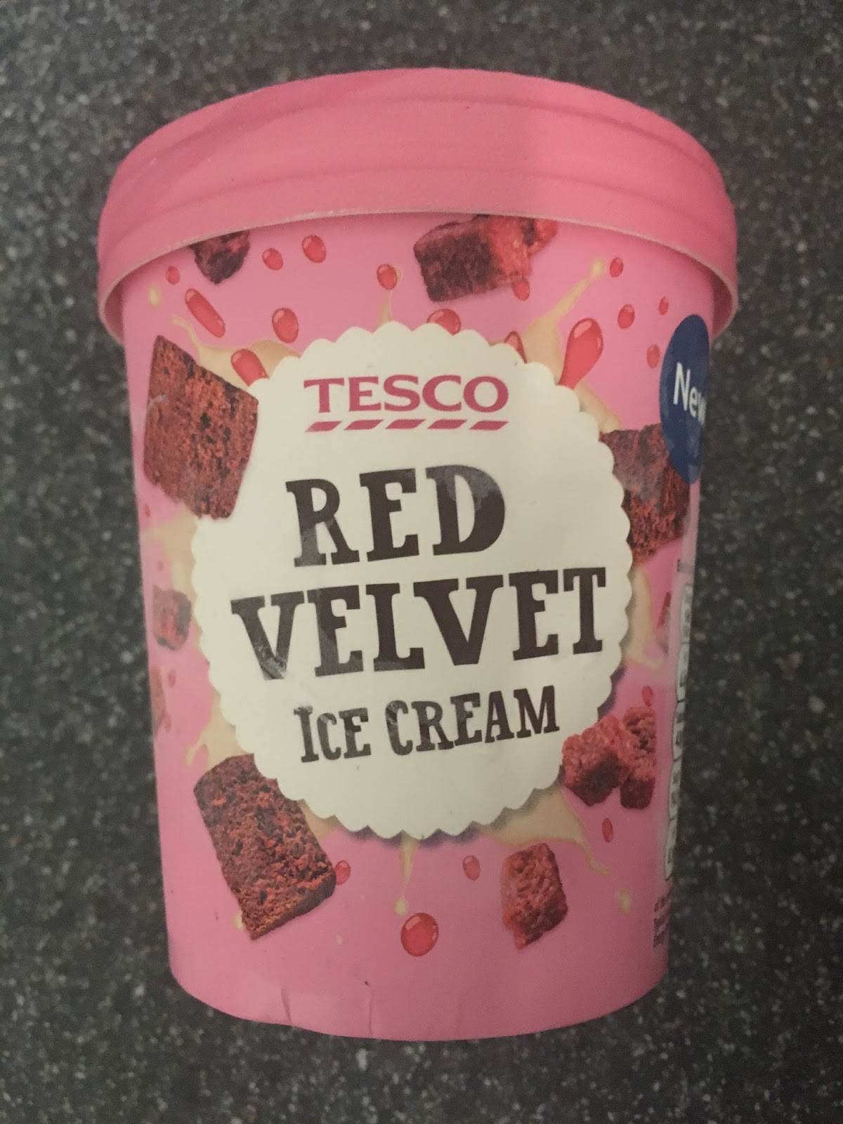 A Review A Day Today's Review Tesco Red Velvet Ice Cream
