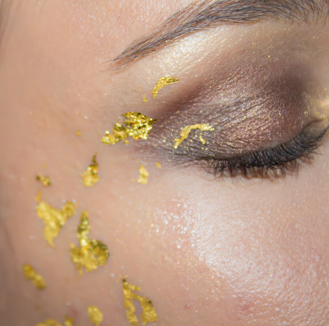 monday shadow challenge maquillage doré