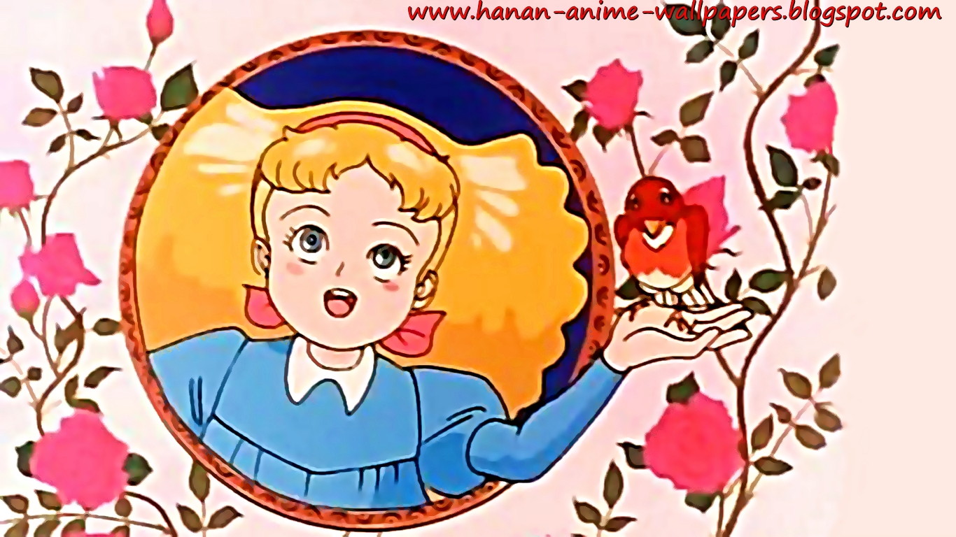 Anime Wallpapers Secret Flower Garden الحديقة السرية