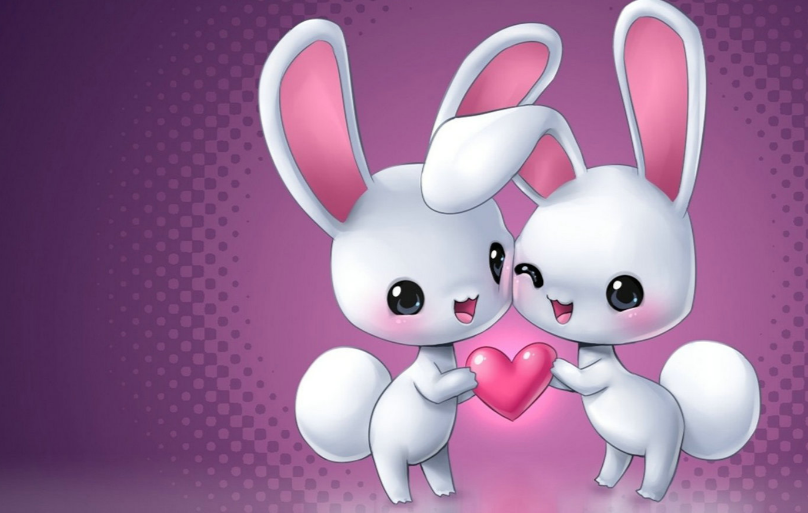 Hd Wallpaper Cartoon Lovers
