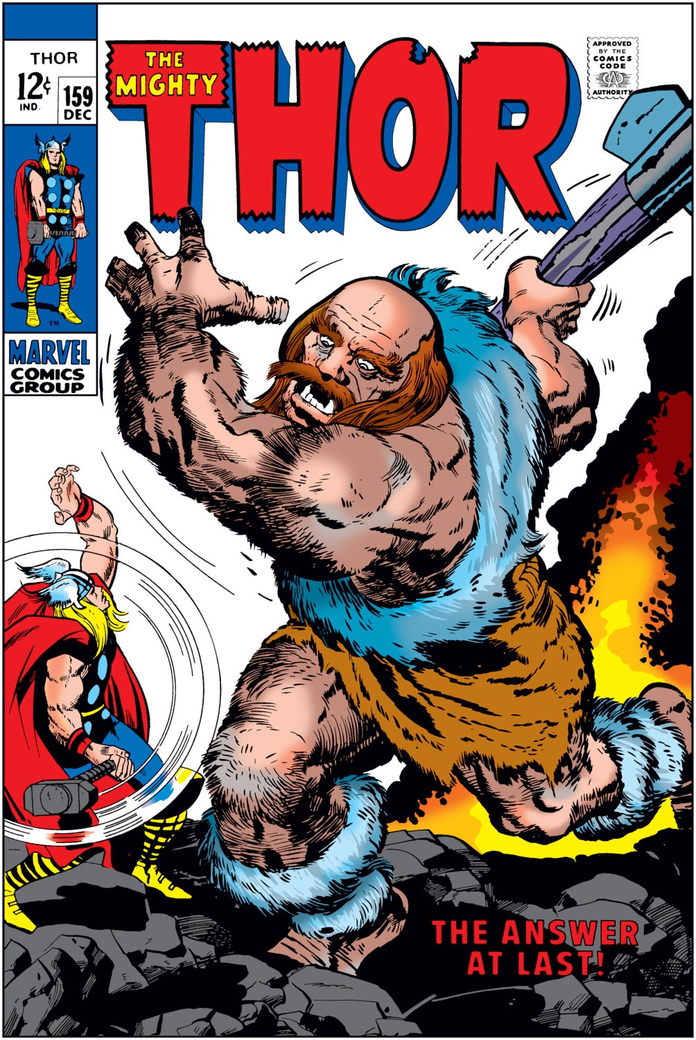 Read online Thor (1966) comic -  Issue #159 - 1