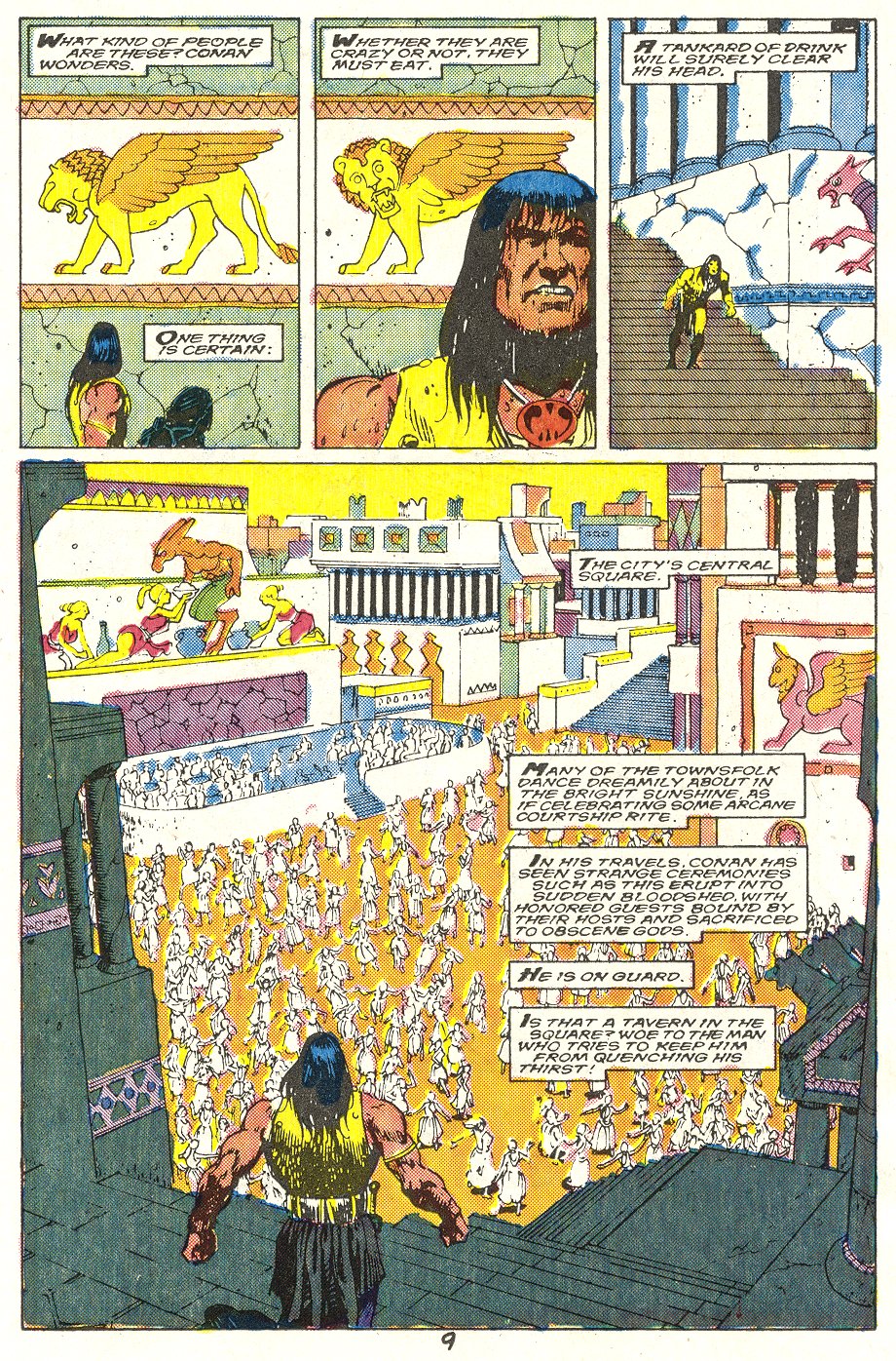 Read online Conan the Barbarian (1970) comic -  Issue #214 - 8