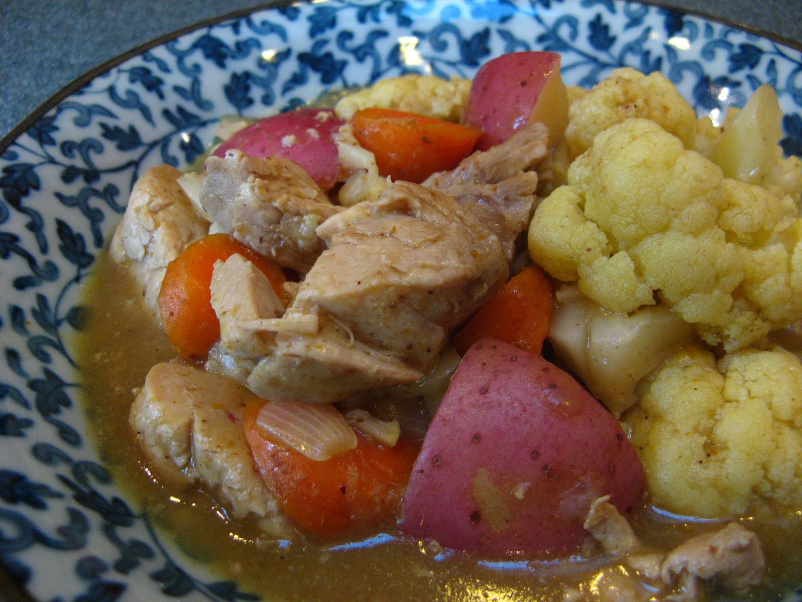 Duck Soup Easy Chicken and Cauliflower Yellow Curry