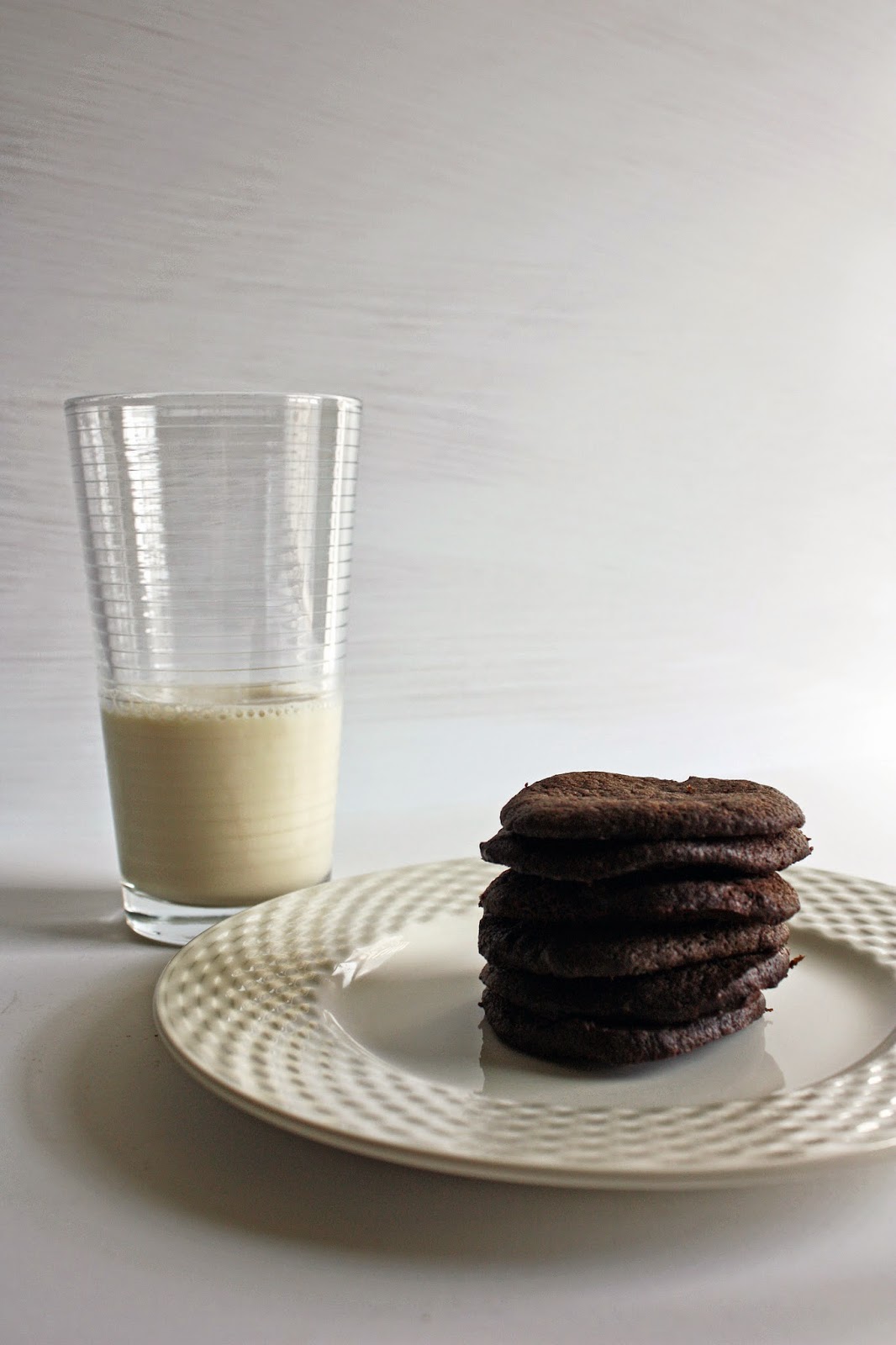 homemade vegan chocolate wafer cookies