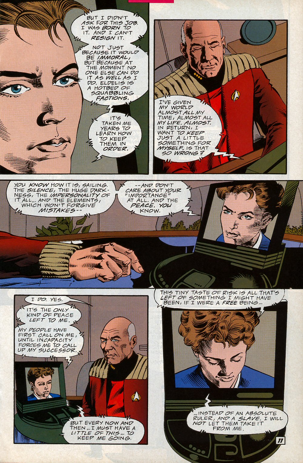 Read online Star Trek: The Next Generation - Ill Wind comic -  Issue #2 - 12