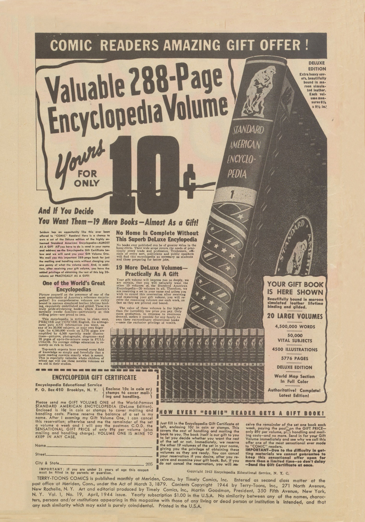 Read online Terry-Toons Comics comic -  Issue #19 - 2