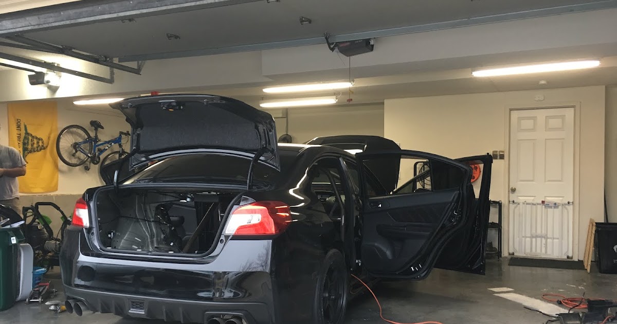 Sinister Sti Autopower Roll Cage Install Part 2