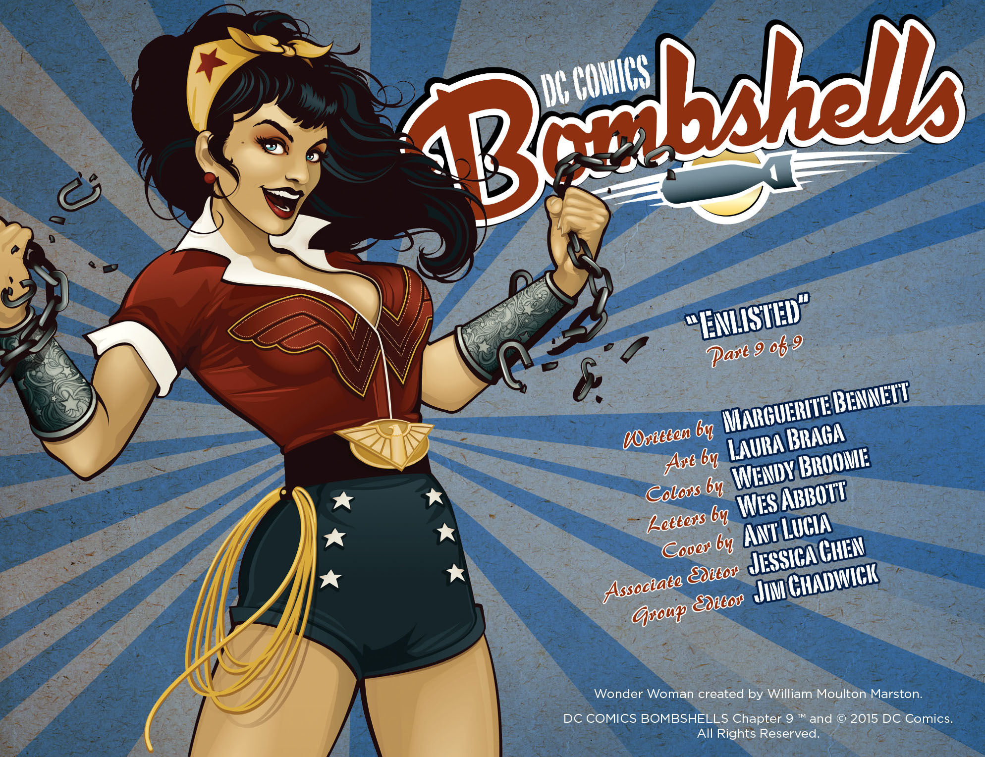 Read online DC Comics: Bombshells comic -  Issue #9 - 2