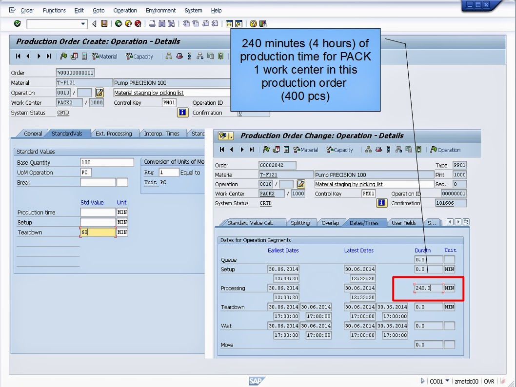 青蛙SAP分享 Froggy's SAP sharing SAP Capacity Planning Pool Capacity