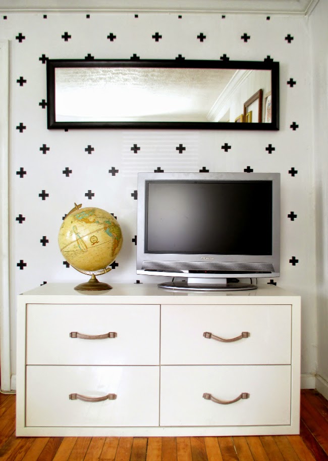 High Heels and Training Wheels: DIY: Cheap and Easy Accent Wall for ...