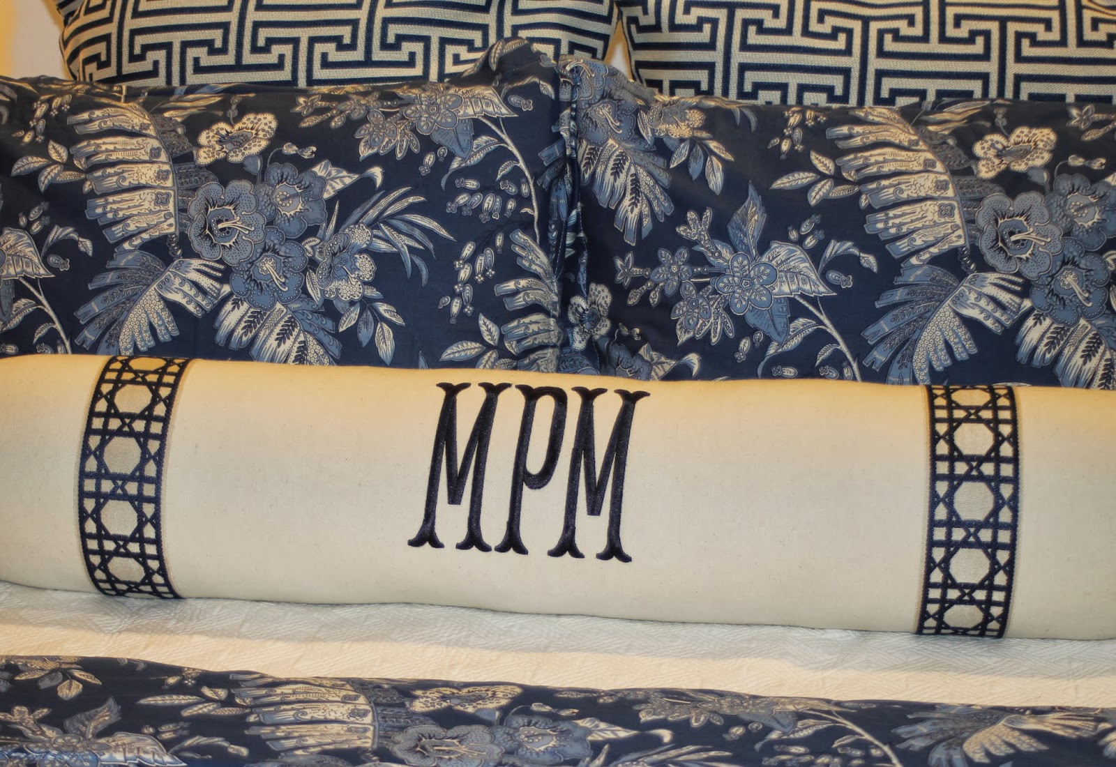 Foam Bolster Pillow Monogrammed Bolster Pillow Roll/ Bed Pillow