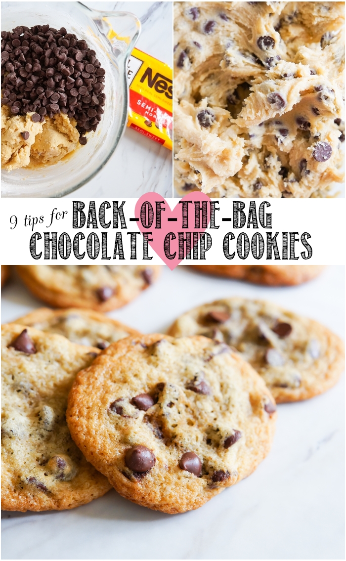 9 tips for making back-of-the-bag chocolate chip cookies | bakeat350.net for The Pioneer Woman Food & Friends