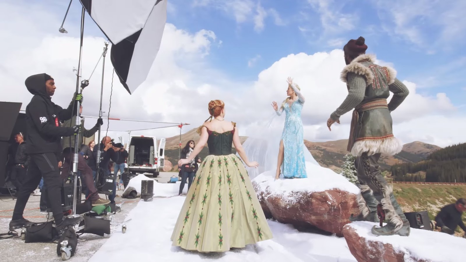 BehindtheScenes FROZEN Vanity Fair Photo Shoot Blog Photography