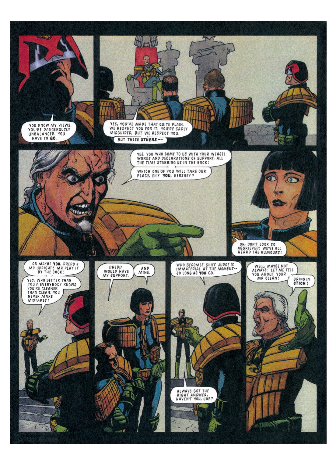 Read online Judge Dredd: The Complete Case Files comic -  Issue # TPB 21 - 129