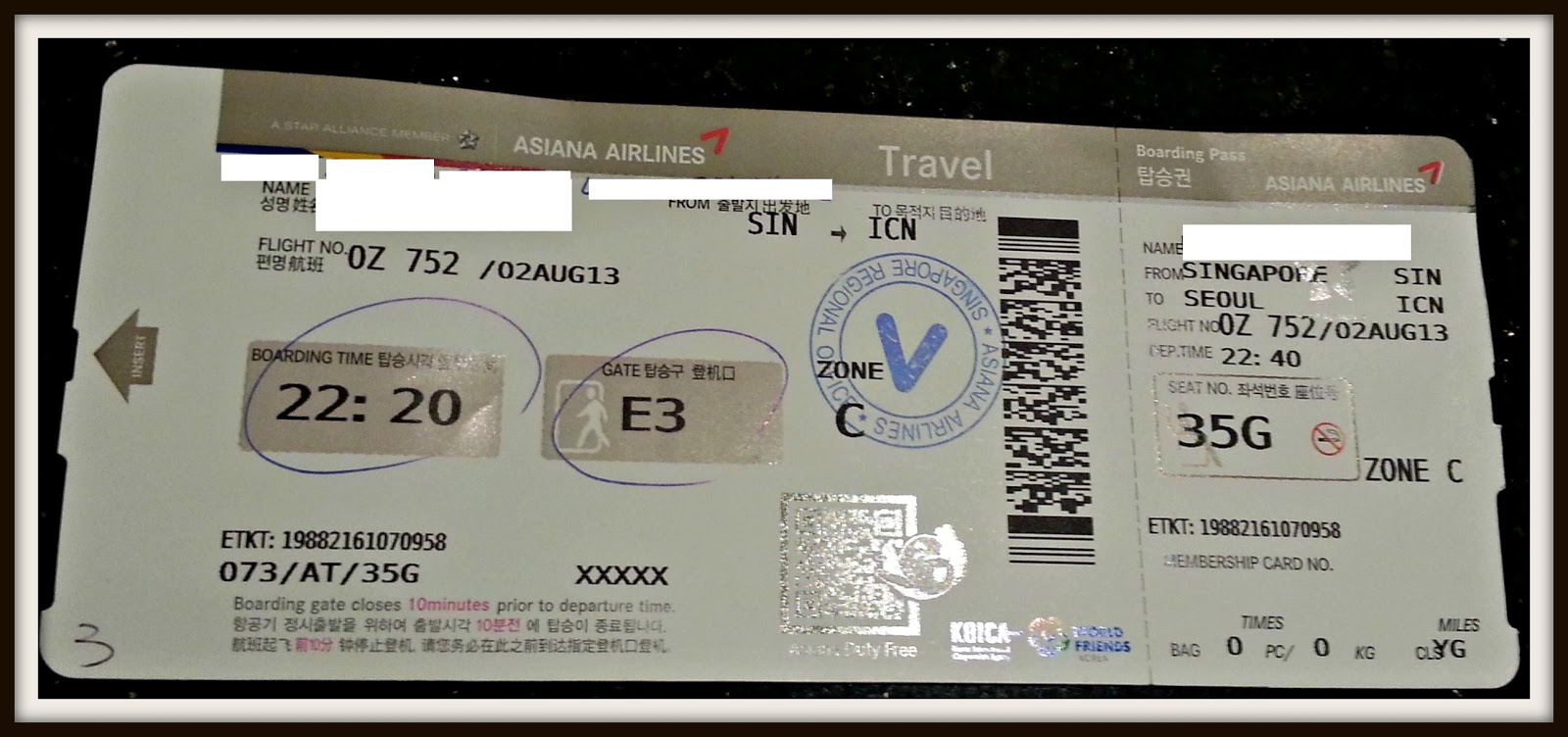 korea airline tickets