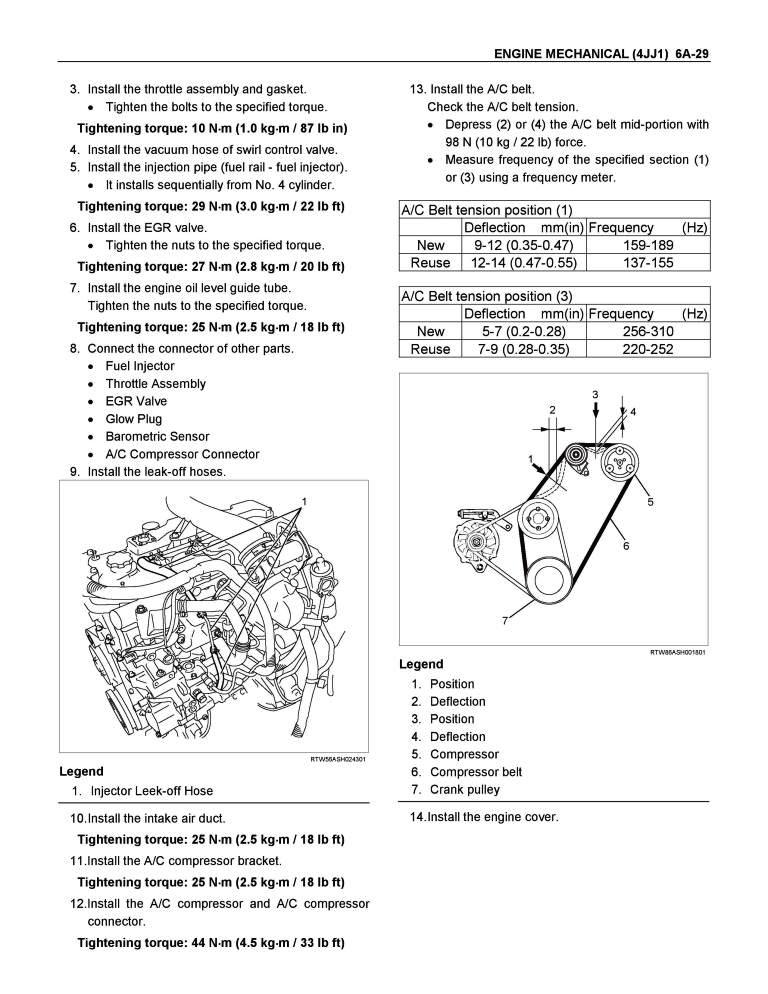 Isuzu 4jj1 Service Manual Isuzu 4jj1 Service Manual