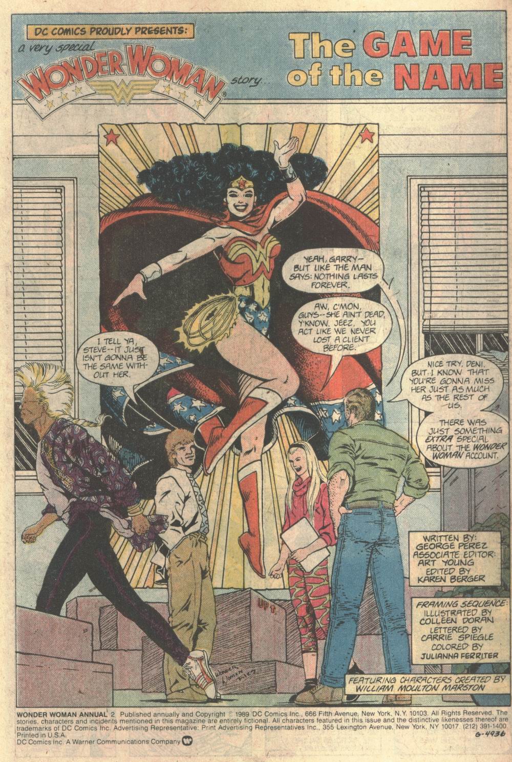 Read online Wonder Woman (1987) comic -  Issue # Annual 2 - 2