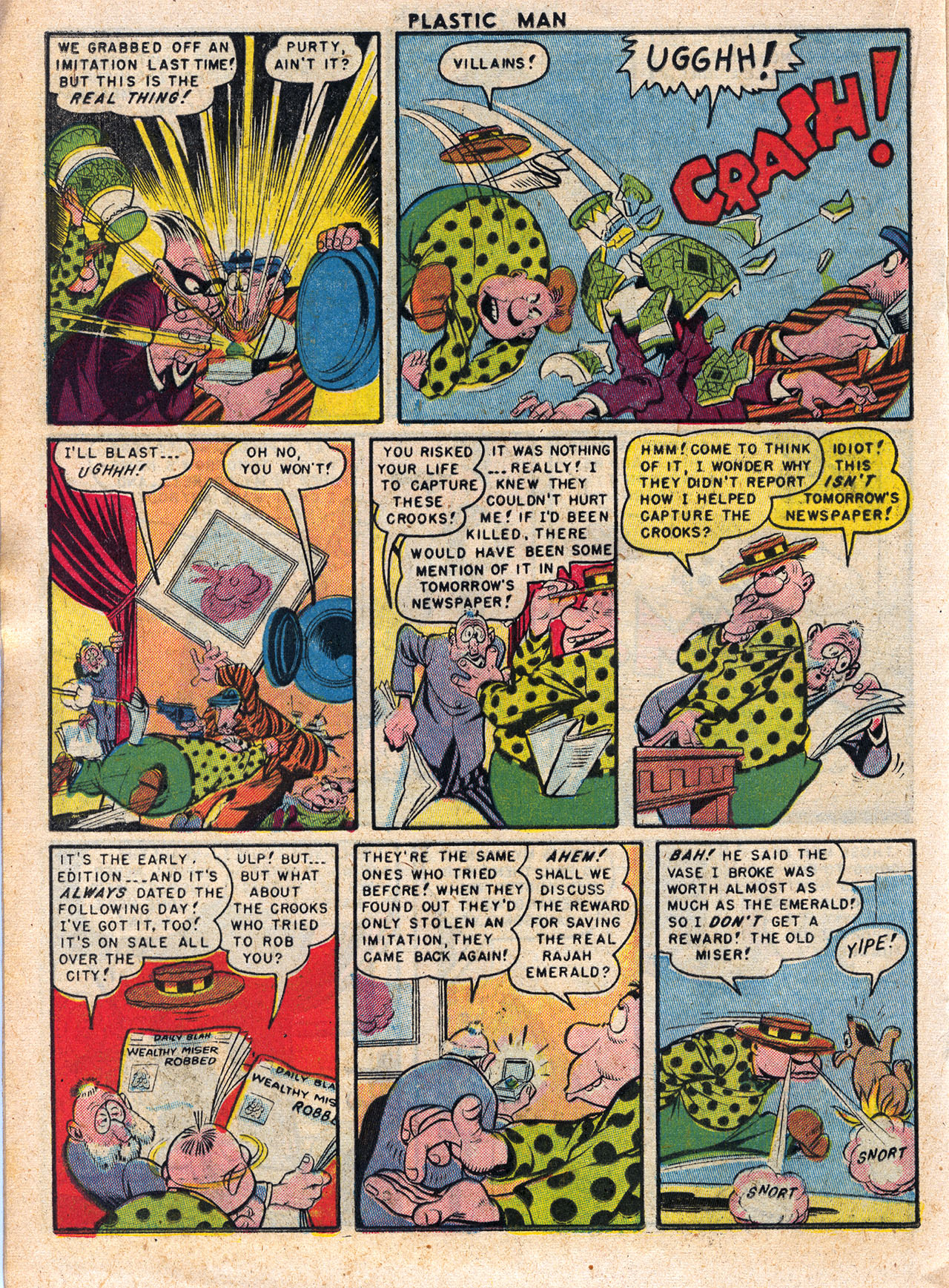 Read online Plastic Man (1943) comic -  Issue #58 - 20