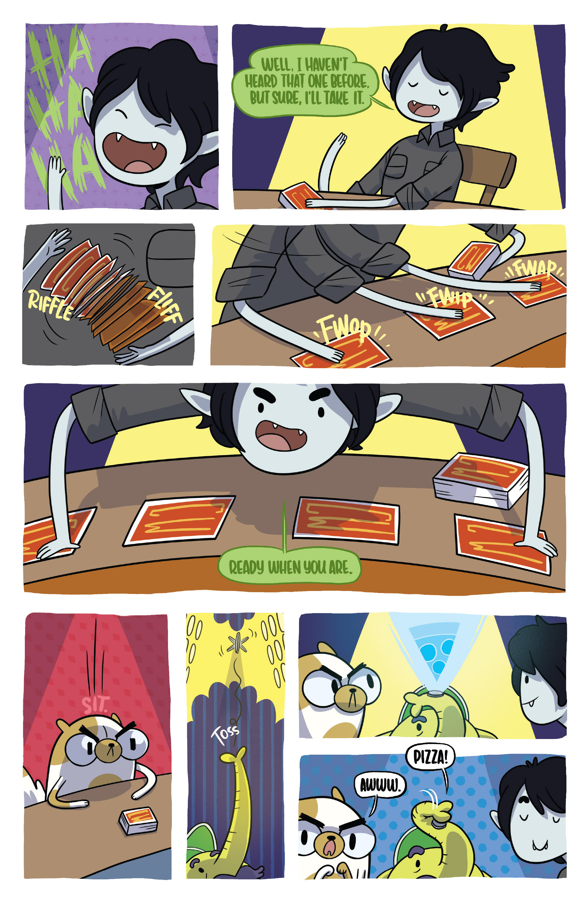 Read online Adventure Time Fionna and Cake Card Wars comic -  Issue #4 - 22