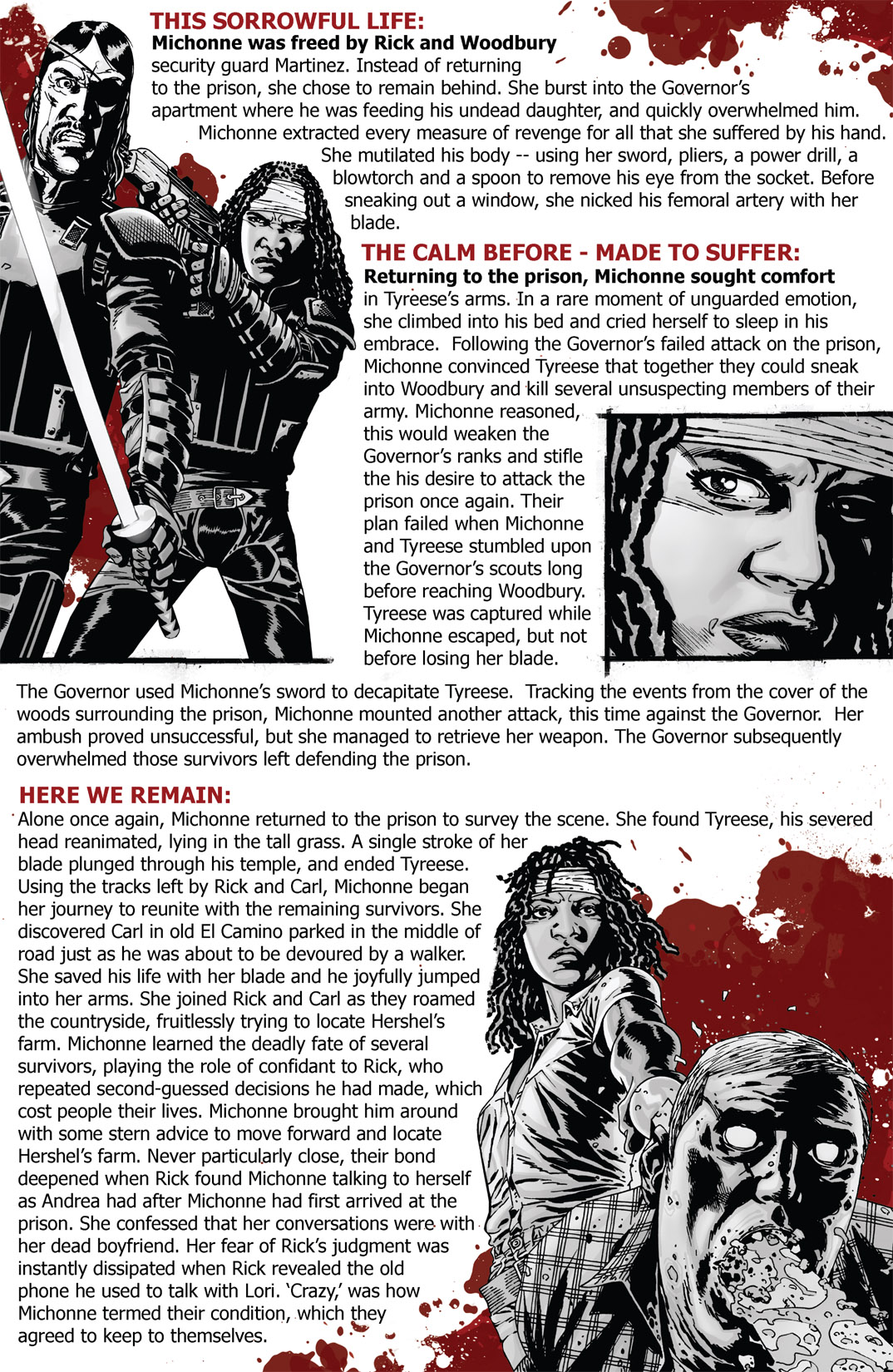 Read online The Walking Dead Survivors' Guide comic -  Issue # TPB - 82