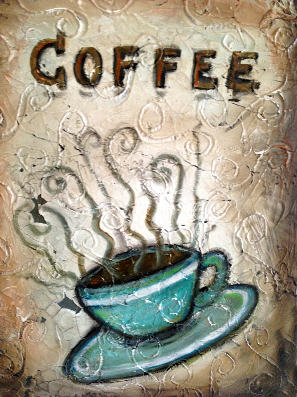 Artistic Environments Time for a Little Rustic Coffee Art! Creative