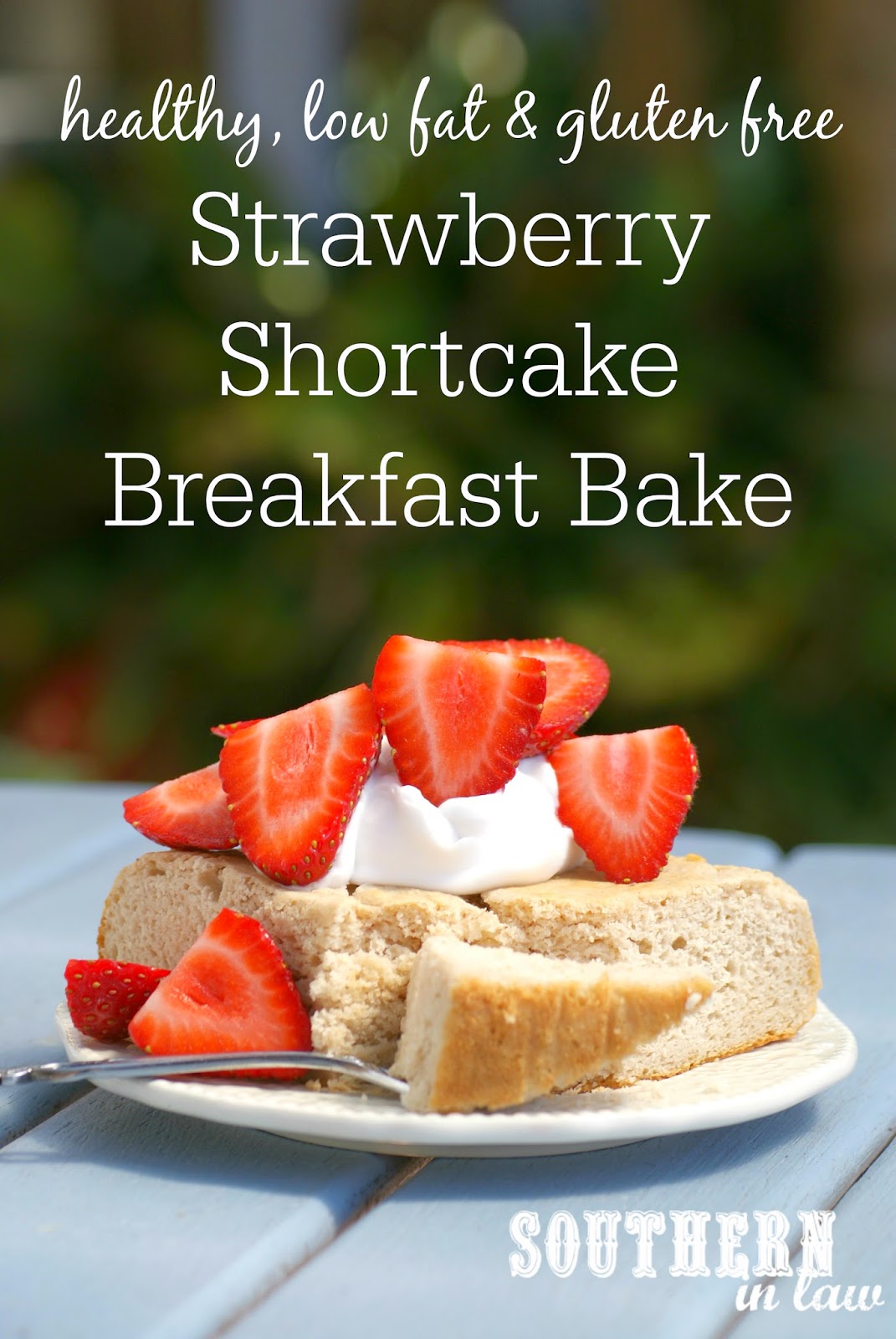Strawberry Shortcake Breakfast Bake