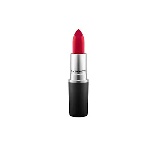 Rougepouts Rebecca Lodge has a trademark red lipstick: Ruby Woo by MAC