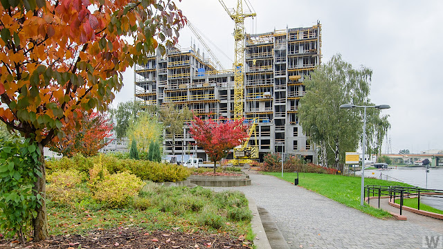Budowa River Tower Bydgoszcz KWK Construction