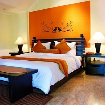 15 Dormitorios Decorados con Naranja - Ideas para decorar dormitorios