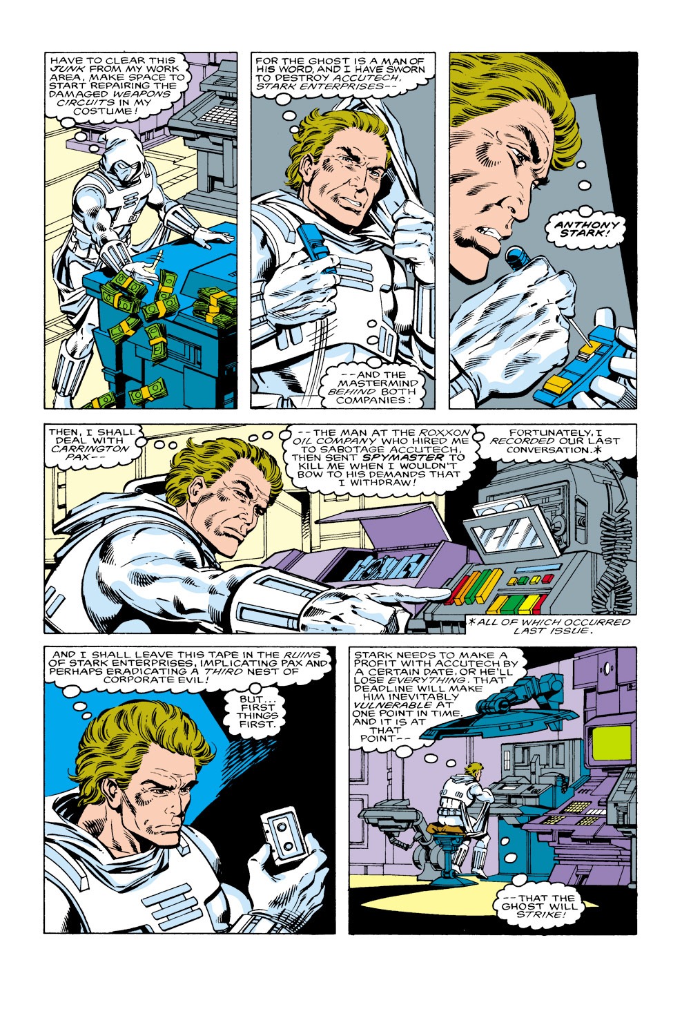 Read online Iron Man (1968) comic -  Issue #221 - 3